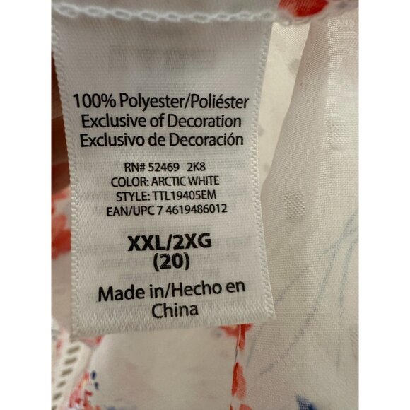 Y2K Boho Western Open Front Cardigan Sz 2X Balloon Sleeves Floral Beachy Travel - Picture 4 of 12